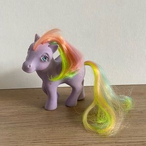 Vintage 1984 Hasbro My Little Pony MLP G1 “Tickle” Rainbow Pegasus Pony